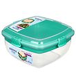 Sistema 도시락통 - 샐러드 & 샌드위치 - 1.63L - 청록색