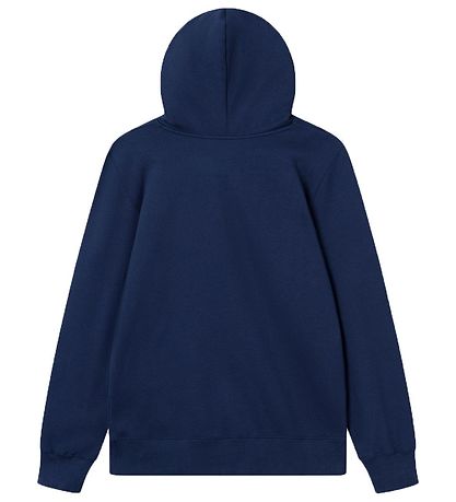 Wood Wood Hættetrøje - Ian - Navy