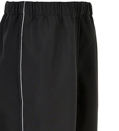 Mikk-Line Softshellbukser m. Fleece - Sort