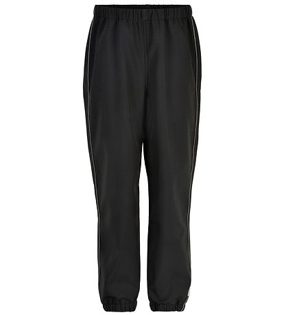 Mikk-Line Softshellbukser m. Fleece - Sort