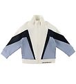 Emporio Armani Cardigan - Offwhite/Blå