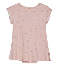 Minymo Kjolebody k/æ - Rib - Bamboo - Peach Whip