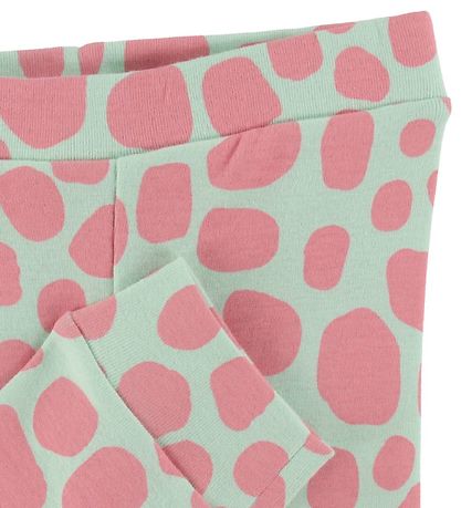 Stella McCartney Kids Leggings - Mintgrøn m. Girafprint