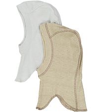 Wheat Elefanthue - 1-lags - Amel - 2-pak - Warm Stone Stripe
