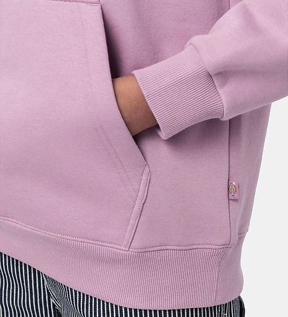 Dickies Hættetrøje - Icon Logo - Purple Rose