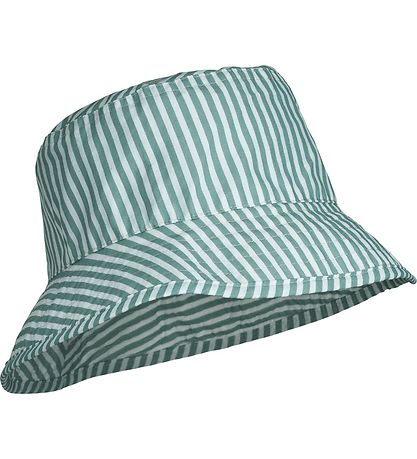 Liewood Bøllehat - Damon - Stripe Sea Blue/White