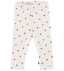 Smallstuff Leggings - Jordbær - White/Rosehip
