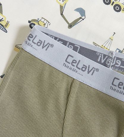 CeLaVi Undertøjssæt - Undertrøje/Boxershorts - Aloe