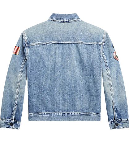 Polo Ralph Lauren Denimjakke - Summit - Blå
