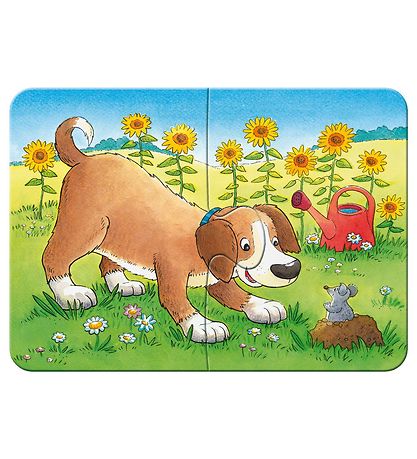 Ravensburger Puslespil - My First - 4 Forskellige - Cute Pets