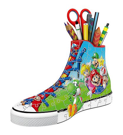 Ravensburger 3D Puslespil - 112 Brikker - Super Mario Sneaker