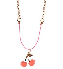 Meri Meri Halskæde - Enamel Cherries Necklace
