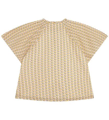 Zadig & Voltaire Top - Gold Yellow m. Mønster