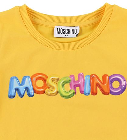 Moschino T-shirt - Gul m. Print