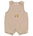 Wheat Sommerdragt - Elif Embroidery - Dark Sand m. Grøntsager