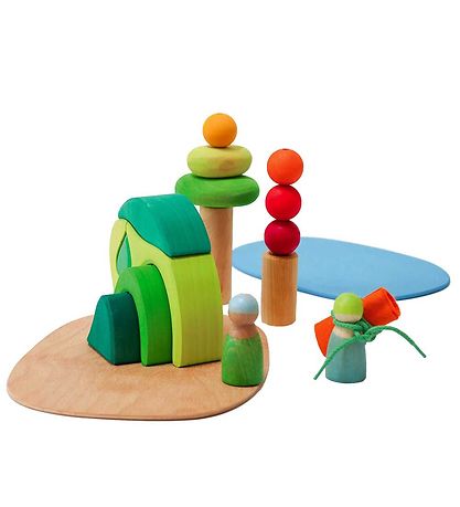 Grimms Trælegetøj - Small World Play In The Woods