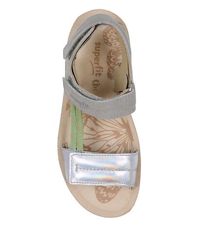 Superfit Sandaler - Paloma - Grå/Hvid
