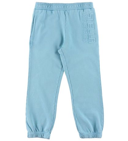 Stella McCartney Kids Sweatpants - Lyseblå