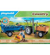 Playmobil Country - Traktor m. Trailer - 71249 - 42 Dele