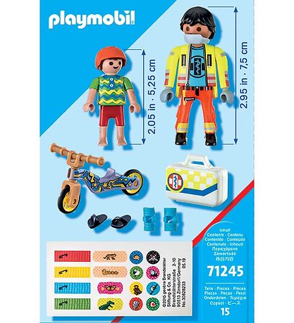 Playmobil City Life - Læge - 71245 - 15 Dele