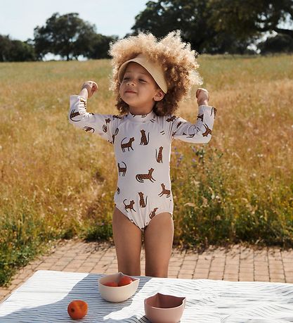 Liewood Badedragt - Baby - Maxime - UV40+ - Leopard/Sandy