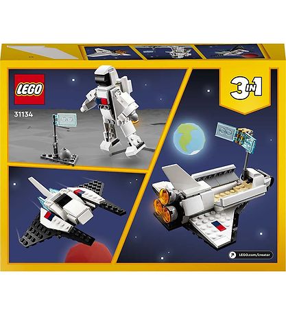 LEGO® Creator - Rumfærge 31134 3-i-1 - 144 Dele