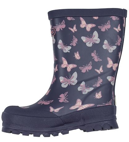 Viking Gummistøvler - Jolly - Navy/Antiquerose