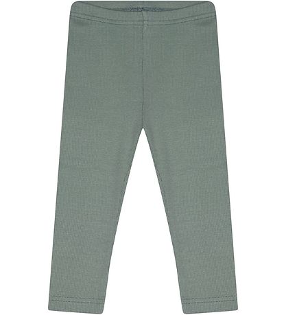 Petit Piao Leggings - Modal - Rib - Light Petrol