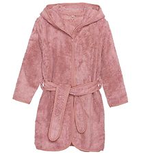 Pippi Baby Badekåbe - Old Rose m. Ører