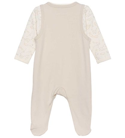 Fixoni Sparkedragt m. Body l/æ - Oatmeal