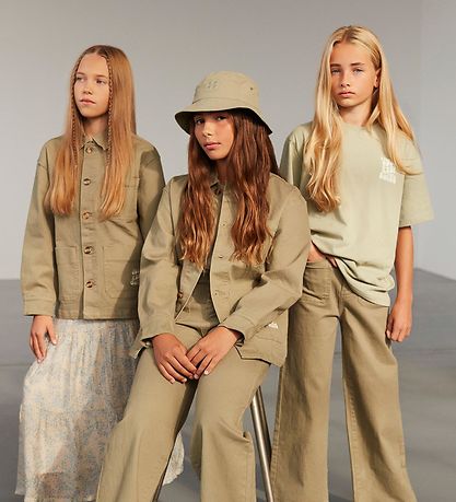 Sofie Schnoor Girls Bøllehat - Sage Green
