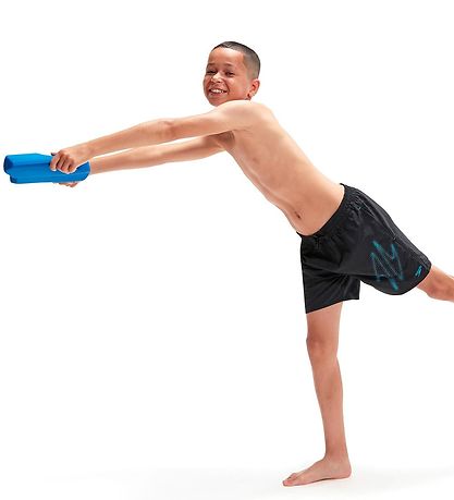 Speedo Badeshorts - Hyper Boom Logo - Sort/Blå