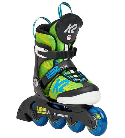 K2 Rulleskøjter - Raider Beam - Grøn/Sort - Inliner