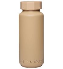 Design Letters Termoflaske - 500 ml - Beige