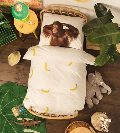 Snurk Sengetøj - Junior - Banana Monkey