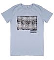 Cost:Bart T-shirt - CBRemington - Celestial Blue m. Fotoprint