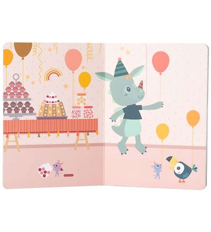 Lilliputiens Aktivitetsbog - Pop-Up Book - Birthday Party