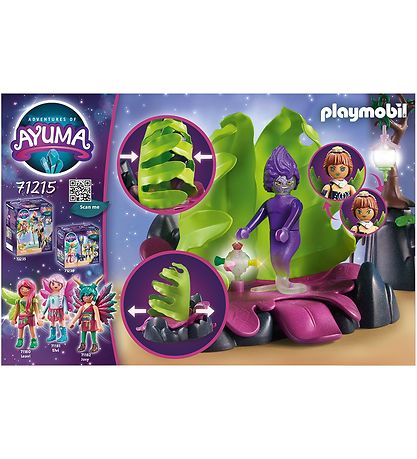 Playmobil Ayuma - Tågefælde - 71215 - 47 Dele