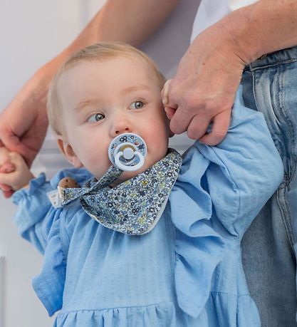 BIBS X Liberty Colour Sutter - 2-pak - Str. 1 - Rund - Chamomile
