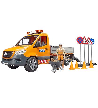 Bruder Bil - Mercedes Benz Sprinter Kommunalbil... - 02677