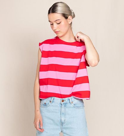 Finger In The Nose T-shirt - Hana - Watermelon Stripes
