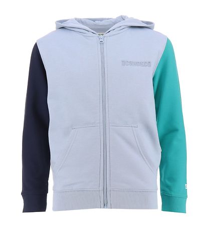 DC Cardigan m. Hætte - Riot 2 -  Light Blue