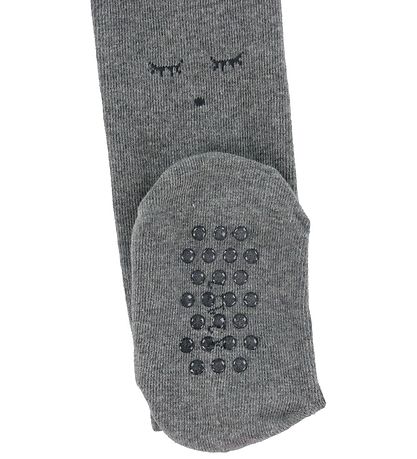 Livly Strømpebukser - Classic Sleeping Cutie - Dark Grey