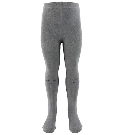 Livly Strømpebukser - Classic Sleeping Cutie - Dark Grey