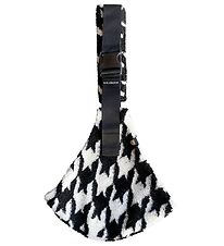 Wildride Bæresele - Teddy Houndstooth - Hvid/Black Pied de poule