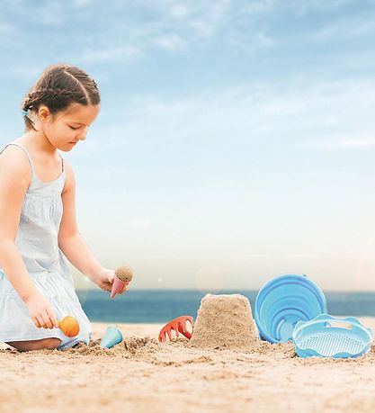 Compact Toys Strandsæt - 7 Dele - Rød