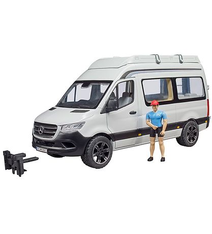 Bruder Bil - Mercedes Benz Sprinter Camper m. Kører - 02672