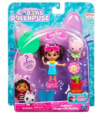 Gabby's Dollhouse Sæt - 5 Dele - Gabby's Flower-rific Garden