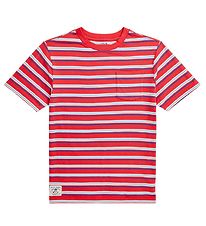 Polo Ralph Lauren T-shirt - Key West - Rødstribet