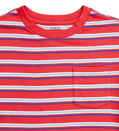 Polo Ralph Lauren T-shirt - Key West - Rødstribet